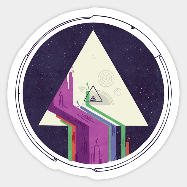 Portal Study Sticker by againstbound